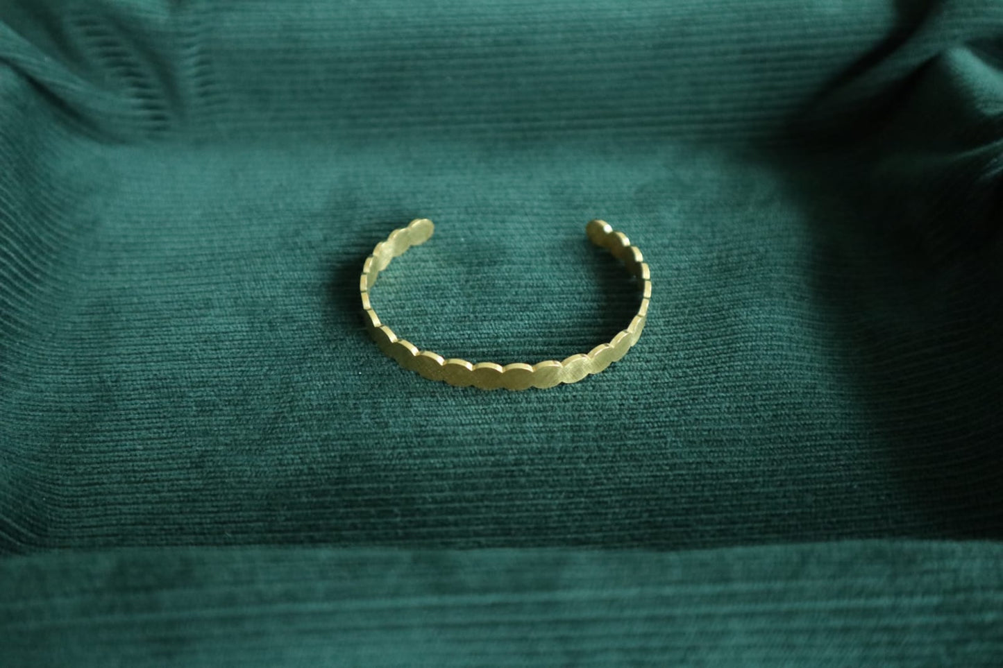 Scallop Cuff Bracelet